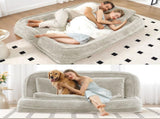 Double human dog bed,Lazy sofa ,Loveseat,Fits You & Pets,Extra Large W1628P348795
