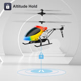 M5 RC Helicopter for Kids 3-12 and Beginners, Remote Control Helicopter with Altitude Hold, 2 58590764