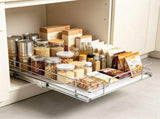 11"Wx21"Dx2.5"H Pull Out Cabinet Organizer, Heavy Duty Slide Out Pantry Shelves for Under Sink 09799117