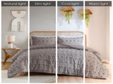 Twin/Twin XL Clip Jacquard Comforter Set B035P148304