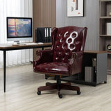 ZUN Executive Office Chair - High Back Reclining Comfortable Desk Chair - Ergonomic Design - Thick W133360438