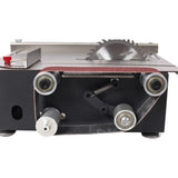Mini Table Saw,Belt Sander, stainless steel top,4pcs Blades,10pcs Sanding Blet,7 Gear Adjustable W465P200270