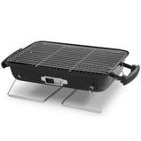 ZUN Portable Charcoal Grill, Tabletop Outdoor Barbecue Smoker, Small BBQ Grill for Outdoor Cooking 62629445