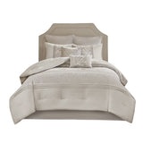 Cal King Embroidered 8 Piece Comforter Set B03594911
