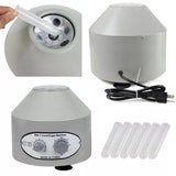 Plastic Electric Centrifuge Machine Lab Medical Practice 800-1 4000rpm W/ 6x 20ml Rotor 38820343