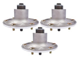 3pcs Deck Spindle Assembly Replacement for Exmark Lazer Z LXS25KD605 LXS25KD665 LXS35BV665 14077636