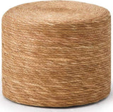 Handmade Woven Foot Stool Natural Seagrass Ottoman for Home Decor & Seating 24853314
