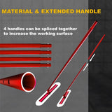 Bull Float Tools, 4812 Stainless Steel Float with 4 Combinable Handles, 99243008