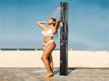 Solar heated shower 23143557