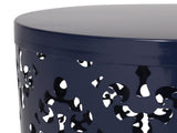 Metal S/2 end table 73604.00NBLU