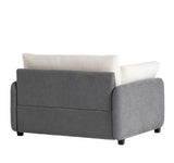 50*43" Oversized Chenille Single Sofa Chair,Wide and Deep Seat Accent Chair,Modern N723P235042E