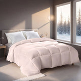 Pink plus-size comforter for all seasons, perfect for cozy bedrooms, luxurious hotel rooms, single, 19409757