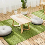 ZUN Artificial Realistic Grass Tiles, Grass Interlocking Synthetic Thick Turf Flooring,8Pcs 12"Lx12"W 75634213