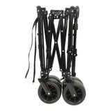 Collapsible Foldable Extended Wagon with 480lbs Weight Capacity, Heavy Duty Folding Utility Garden W2932P253156