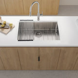 33x19x10"Undermount Single Bowl Stainless Steel Kitchen Sink W2898P228910