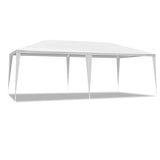 10'X20' Outdoor Party Tent with 4 Removable Sidewalls, Waterproof Canopy Patio Wedding Gazebo, White 02748343