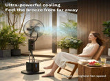 US Standard MH-MF40C Misting Fan, 110V 70W, 16 Inch Household Standing Mist Fan, 2.5L Detachable 38314586