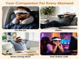 Foldable Eye Massage Mask with Voice Control, Heating Air Compression & Vibration, Built-in Wireless 95838588