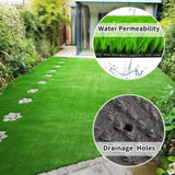 ZUN Artificial turf, professional dog mat large turf outdoor carpet terrace pet lawn, artificial carpet 48955916