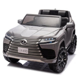 ZUN Licensed LEXUS LX600 24V Two-seater XXL Kids Ride On Car W/Parents Control,Seat width 20 W1396P190406