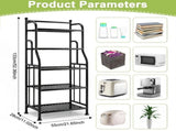 5 Tier Large Capacity Storage Shelf, 5-Tier Shelf Organizer, Multifunctional Bathroom Storage Rack, 08418823