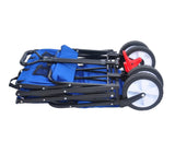 Folding Wagon Garden Shopping Beach Cart W22778747