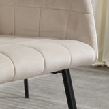 Dining Chairs Set of 1, Upholstered Kitchen Chairs with Comfortable Seat, velvet Dining Chairs with W3112P254938