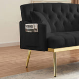 BLACK 2 SEATER SOFA W588P300280