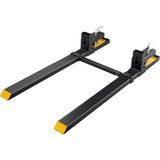 VEVOR Pallet Forks, 4000 lbs Clamp on Pallet Forks, 60" Total Length Heavy Duty Pallet Forks with T3342P309888