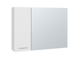 Harbor Medicine Double Door Cabinet,Four Interior Shelves, White B097P474279