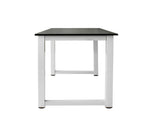 110cm Decent High Strength Wooden Computer Desk Black 47162360