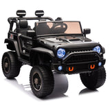 ZUN 24V Two-Seater Kids Ride On Truck Car W/Parents Control,200w*2,Seat width 20.28in,Four-wheel W1396P230271