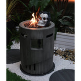 ZUN 32000 BTU, CSA Certification Diameter 20 Inch Round Outdoor Gas Fire Pit,Contain 2.5kg Lava Stone W2734P194101