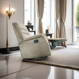 Rocking Swivel Recliner Chair for Living Room, 360 Degree Swivel, Adjustable Modern Reclining Chair, W1958P225885