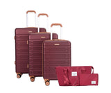 5-Piece Set ,Hard Case Spinner Wheels ABS Luggage Sets W284P208606
