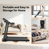 Treadmills for Home Treadmill with Incline Walking Pad Treadmill Running Machine 2.5HP Quiet 11711301