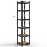 6-layer adjustable shelf spacing, gourd-shaped perforation, rubber mallet with gloves, display rack, 36931994