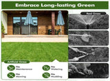 30 PCS 12" x 12 Interlocking Artificial Grass Tiles 98031228