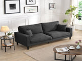 74" High Resilience three seater Sofa, Wooden Frame 3 Seat Sofa, Comfy , Modern Upholstered Sofa, W311P221223