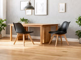 Set of four dining chairs, medieval modern style dining chairs for kitchen and dining room, with W3851P457788
