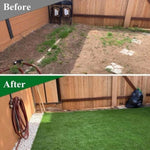 ZUN Artificial turf, professional dog mat large turf outdoor carpet terrace pet lawn, artificial carpet 49170608