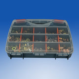 900 PCS Strong and Durable Rivet Nut Set - Stainless Steel, Aluminum, Zinc Steel in Boxed Kit for 39748742