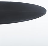 47.2INCH TULIP ROUND DINING TABLE,OFFICE TABLE,COFFEE TABLE,120X120X74CM,BLACK W234P281546