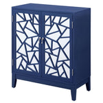 ZUN Breckenridge Blue 2-door Console Table B062P186448