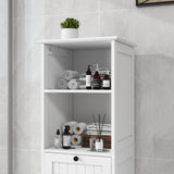 One-Compartment One-Drawer Tilt-Out Laundry Sorter Cabinet - White W1120P146259