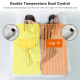 75 X 54 Electric Heated Mattress Pad with Adjustable Temperatures 10 H Timer 29978500