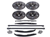 Timing Chain Kit w/ Tensioner Guide & Phaser Replacement for Ford F-150 Edge Fusion, Lincoln 05281063