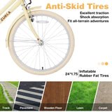 Steel Frame,Multiple Colors, for 10Years Old Girls Bike,24 inch wheel W1019P179156