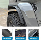 Front & Rear Fenders Compatible with 2020-2026 Jeep Wrangler Gladiator JT Sport & Willys W2801P235731