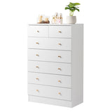 Modern Simple 7-Drawer Dresser White 57169329
